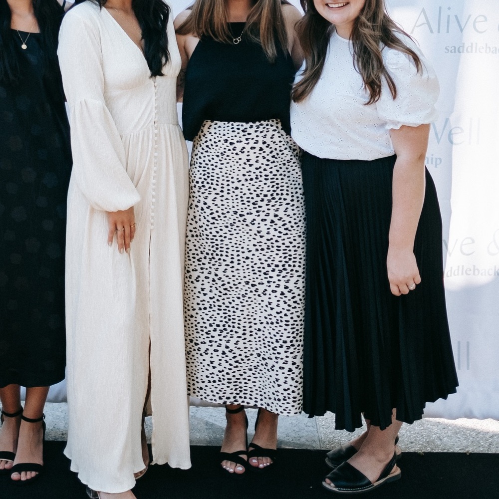 AUDREY 3+1 white and black cheetah print skirt
